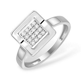 Кольцо EFREMOV - Серебро 925, Фианит (арт. 10100112043-501)