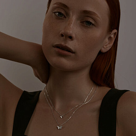 Колье SOKOLOV - Серебро 925, Фианит (арт. 94070705)