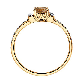 Кольцо Diamant - Серебро 925, Фианит (арт. 93-110-01556-2)