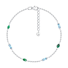 Браслет SOKOLOV - Серебро 925, Фианит (арт. 94051558)