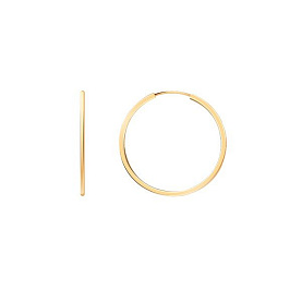 Серьги Атолл - Золото 585 (арт. 20771-30)