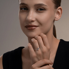 Кольцо Diamant - Серебро 925, Фианит (арт. 94-110-00137-1)