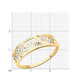 Кольцо SOKOLOV - Золото 375 (арт. 017351-4)