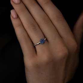 Кольцо SOKOLOV - Серебро 925, Фианит (арт. 94011711)