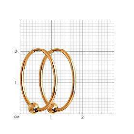 Серьги SOKOLOV - Золото 585 (арт. 140113)