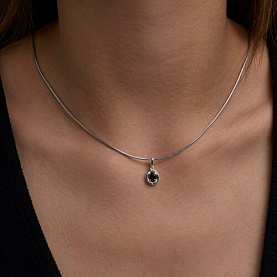 Подвеска SOKOLOV - Серебро 925, Гранат (арт. 92030873)