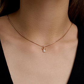 Подвеска Diamant - Золото 585, Фианит (арт. 51-130-00491-1)