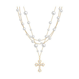 Колье SOKOLOV - Серебро 925, Жемчуг синтетический (арт. 93070152)