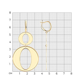 Серьги Diamant - Серебро 925 (арт. 93-121-01611-1)