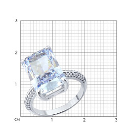 Кольцо SOKOLOV - Серебро 925, Фианит (арт. 94014817)