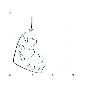 Подвеска SOKOLOV - Серебро 925 (арт. 94030015)