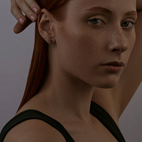 Серьги SOKOLOV - Серебро 925, Гранат (арт. 92022550)