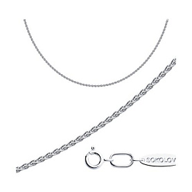 Цепочка SOKOLOV - Серебро 925 (арт. 968410450)