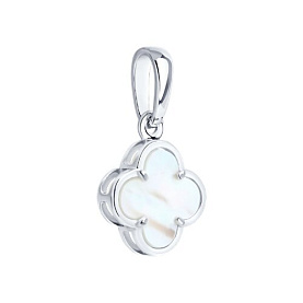 Подвеска SOKOLOV - Серебро 925, Перламутр (арт. 83030351)