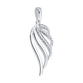 Подвеска Diamant - Серебро 925, Фианит (арт. 94-130-00195-1)