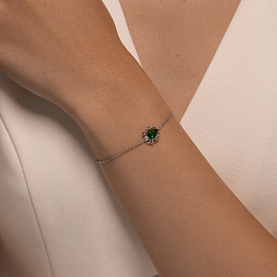 Браслет SOKOLOV - Серебро 925, Фианит (арт. 94051249)