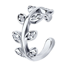 Серьга SOKOLOV - Серебро 925, Фианит (арт. 94170366)