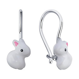 Серьги SOKOLOV - Серебро 925, Эмаль (арт. 94026046)