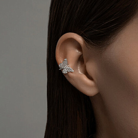 Серьга SOKOLOV - Серебро 925, Фианит (арт. 94170344)