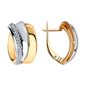 Серьги Diamant - Серебро 925, Фианит (арт. 93-120-00419-1)