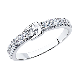 Кольцо Diamant - Серебро 925, Фианит (арт. 94-110-00792-1)