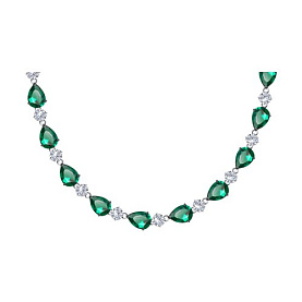 Колье SOKOLOV - Серебро 925, Фианит (арт. 94070688)