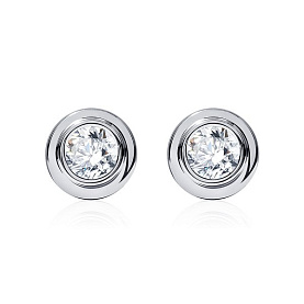 Серьги Platinum Lab. - Платина 950 (арт. ПС-020-07)