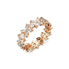 Кольцо Дар - Серебро 925, Фианит (арт. К-2316зс200)