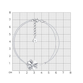 Браслет SOKOLOV - Серебро 925, Фианит (арт. 94050046)