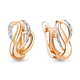 Серьги Аквамарин - Золото 585 (арт. 31596.1)