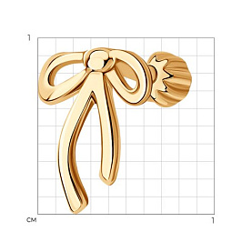 Серьга SOKOLOV - Золото 585 (арт. 170094)