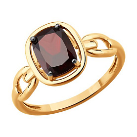 Кольцо SOKOLOV - Серебро 925, Гранат (арт. 92014892)