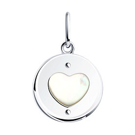 Подвеска SOKOLOV - Серебро 925, Перламутр (арт. 83030106)