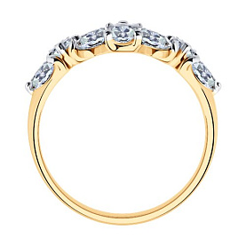 Кольцо SOKOLOV - Серебро 925, Фианит (арт. 93011159)