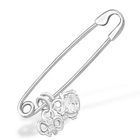 Булавка EFREMOV - Серебро 925, Фианит (арт. 15100111228-501)