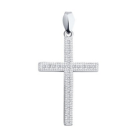 Подвеска SOKOLOV - Серебро 925, Фианит (арт. 94120114)