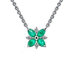 Колье Platinum Lab. - Платина 950 (арт. ПХ-062И-01)