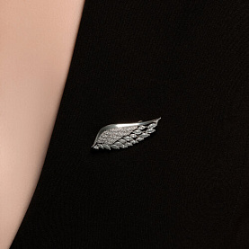 Брошь SOKOLOV - Серебро 925, Фианит (арт. 94040330)