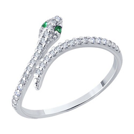 Кольцо Diamant - Серебро 925, Фианит (арт. 94-110-02312-1)