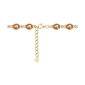 Браслет SOKOLOV - Серебро 925, Кристалл (арт. 93050203)