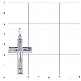 Подвеска Атолл - Серебро 925 (арт. 3233-925)