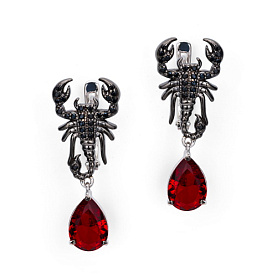 Серьги Мириада - Серебро 925, Фианит (арт. 901021024)