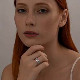 Кольцо SOKOLOV - Серебро 925, Фианит (арт. 94013313)