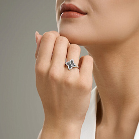 Кольцо SOKOLOV - Серебро 925, Фианит (арт. 94014859)