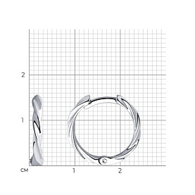Серьги SOKOLOV - Серебро 925 (арт. 94026088)