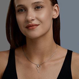 Подвеска Diamant - Серебро 925, Фианит (арт. 94-130-00207-1)