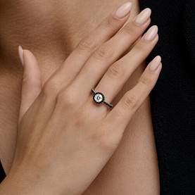 Кольцо Diamant - Серебро 925, Фианит (арт. 94-110-00194-3)