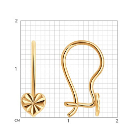 Серьги SOKOLOV - Золото 585 (арт. 021633)