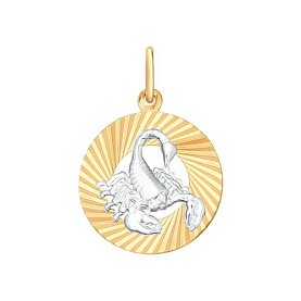 Подвеска SOKOLOV - Золото 375 (арт. 031372-4)