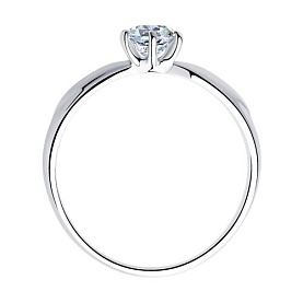 Кольцо SOKOLOV - Серебро 925, Фианит (арт. 94013642)